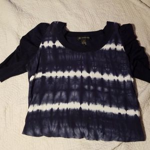 Tye dye knit top